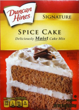 (image for) DUNCAN HINES SIGNATURE SPICE CAKE MIX