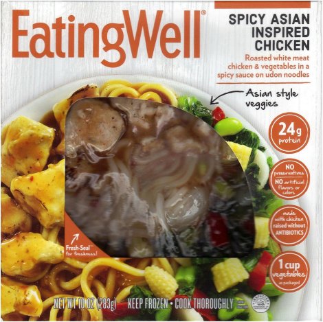 (image for) EATINGWELL SPICY ASIAN INSPIRED CHICKEN