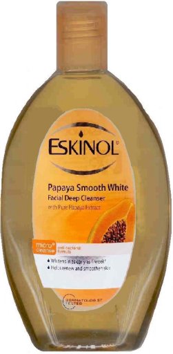 (image for) ESKINOL PAPAYA SMOOTH WHITE FACIAL CLEANSER