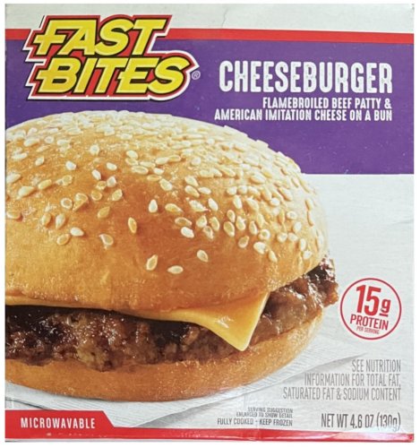 (image for) FAST BITES CHEESEBURGER