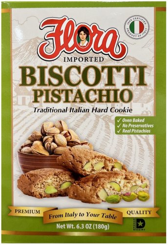 (image for) FLORA BISCOTTI PISTACHIO