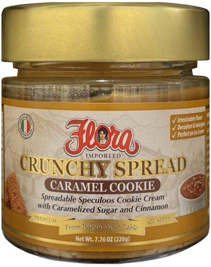 (image for) FLORA CRUNCHY SPREAD CARAMEL COOKIE