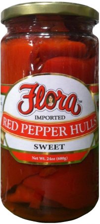 (image for) FLORA SWEET RED PEPPER HULLS