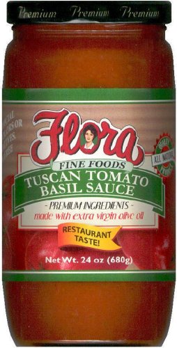 (image for) FLORA TUSCAN TOMATO BASIL SAUCE