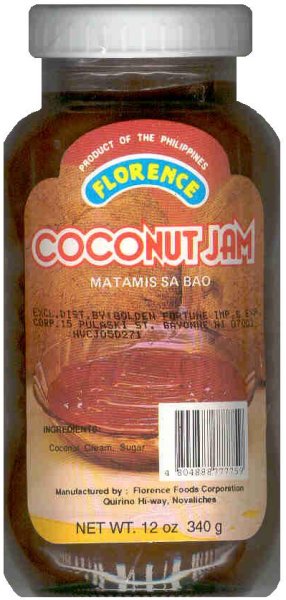 (image for) FLORENCE COCONUT JAM MATAMIS SA BAO