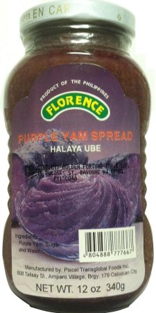 (image for) FLORENCE PURPLE YAM SPREAD UBE JAM