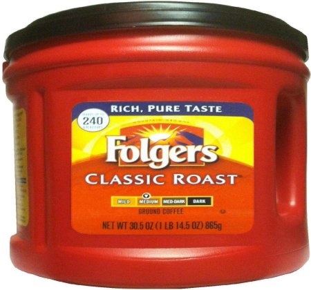 (image for) FOLGERS CLASSIC ROAST GROUND COFFEE