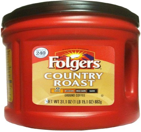 (image for) FOLGERS COUNTRY ROAST GROUND COFFEE