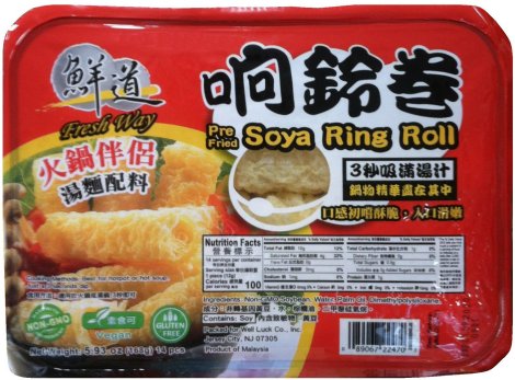 (image for) FRESH WAY PRE FRIED SOYA RING ROLL