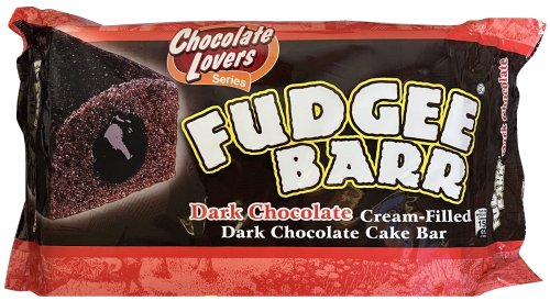 (image for) FUDGEE BARR DARK CHOCOLATE CREAM FILLED CAKE