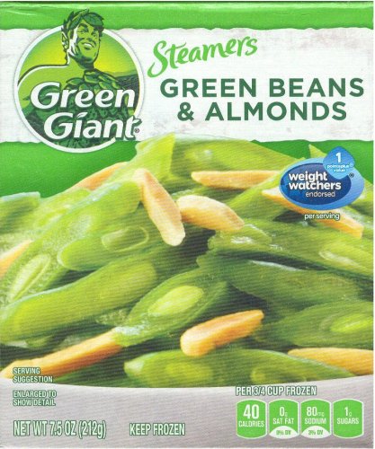 (image for) GREEN GIANT STEAMERS GREEN BEANS & ALMONDS