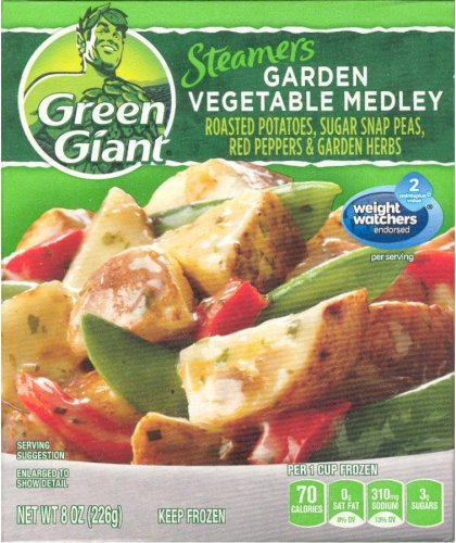 (image for) GREEN GIANT STEAMERS GARDEN VEGETABLE MEDLEY