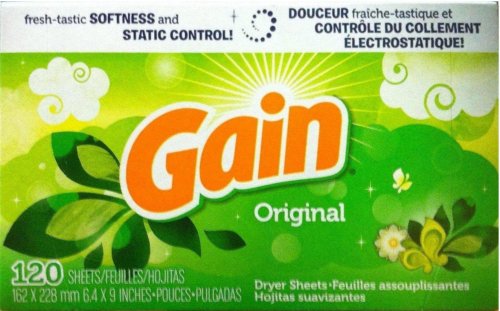 (image for) GAIN ORIGINAL SCENT DRYER SHEETS