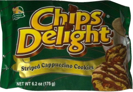 (image for) GALINCO CHIPS DELIGHT STRIPED CAPPUCCINO COOKIES