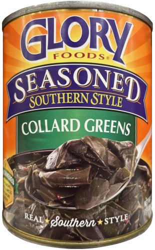 (image for) GLORY FOODS SEASONED SOUTHERN STYLE COLLARD GREENS