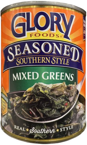 (image for) GLORY FOODS SEASONED SOUTHERN STYLE MIXED GREENS