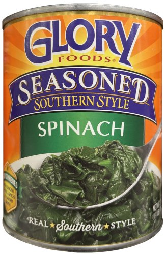 (image for) GLORY FOODS SEASONED SOUTHERN STYLE SPINACH