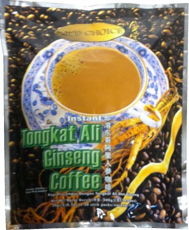 (image for) GOLD CHOICE TONGKAT ALI GINSENG COFFEE