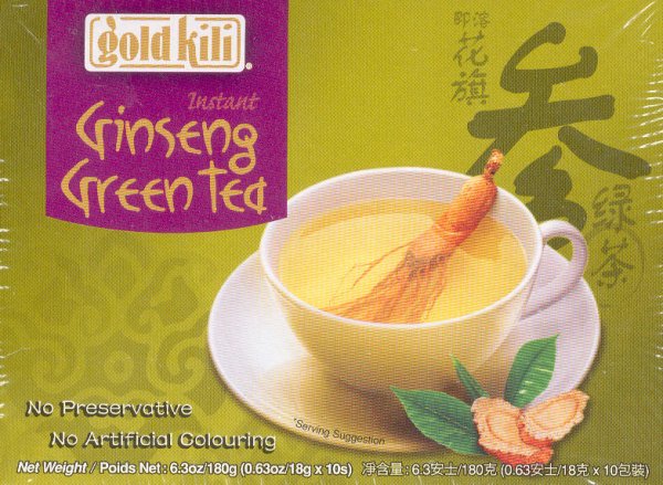 (image for) GOLD KILI GINSENG GREEN TEA