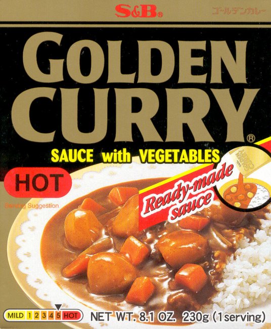 (image for) GOLDEN CURRY SAUCE WITH VEGETABLES HOT