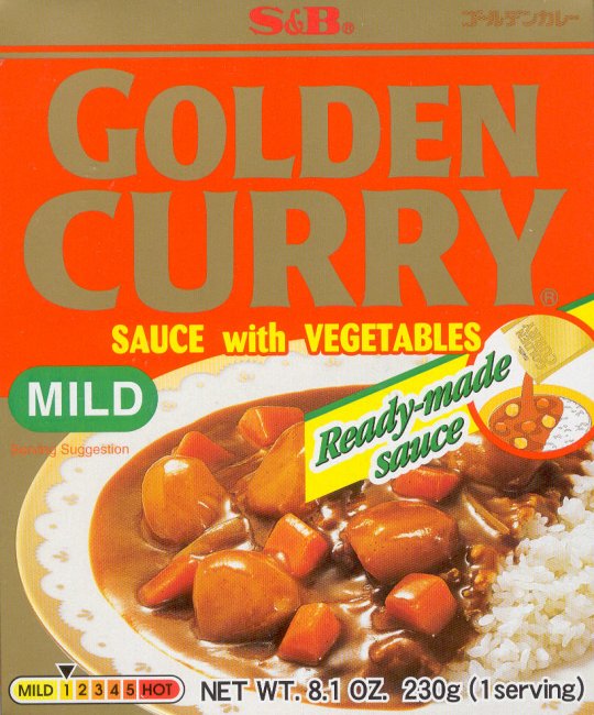 (image for) GOLDEN CURRY SAUCE WITH VEGETABLES MILD