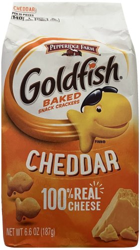 (image for) GOLDFISH BAKED SNACK CRACKERS CHEDDAR