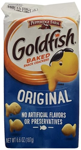 (image for) GOLDFISH BAKED SNACK CRACKERS ORIGINAL