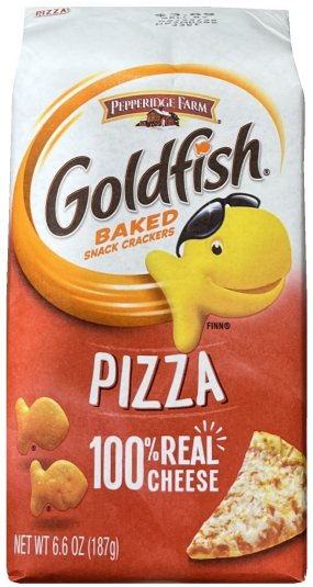 (image for) GOLDFISH BAKED SNACK CRACKERS PIZZA