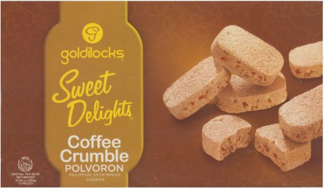 (image for) GOLDILOCKS SWEET DELIGHTS COFFEE CRUMBLE POLVORON