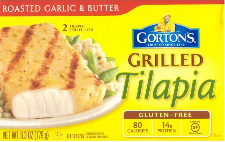 (image for) GORTON'S GRILLED TILAPIA ROASTED GARLIC & BUTTER