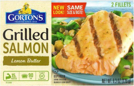 (image for) GORTON'S GRILLED SALMON LEMON BUTTER