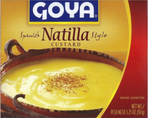 (image for) GOYA SPANISH NATILLA STYLE CUSTARD