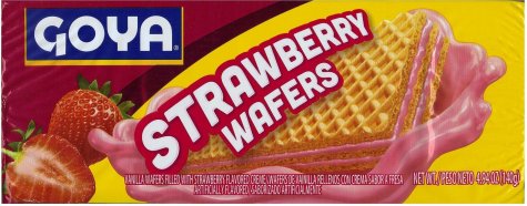 (image for) GOYA STRAWBERRY WAFERS