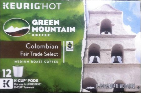 (image for) GREEN MOUNTAIN COLOMBIAN SELECT MEDIUM ROAST COFFEE K-CUP PODS