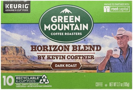 (image for) GREEN MOUNTAIN HORIZON BLEND DARK ROAST COFFEE K-CUP PODS