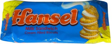 (image for) HANSEL MILK SANDWICH CREAM FILLED BISCUITS