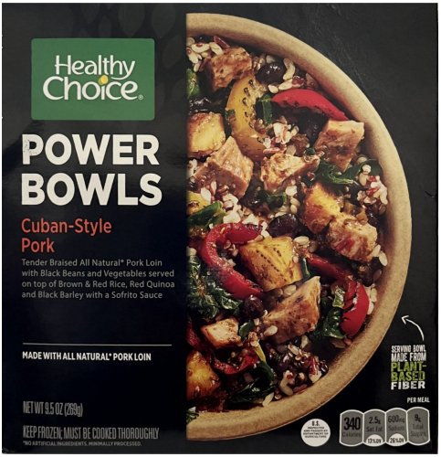 (image for) HEALTHY CHOICE POWER BOWLS CUBAN-STYLE PORK