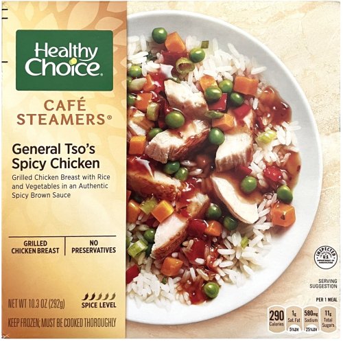 (image for) HEALTHY CHOICE CAFE STEAMERS GENERAL TSO'S SPICY CHICKEN