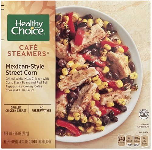 (image for) HEALTHY CHOICE CAFE STEAMERS MEXICAN-STYLE STREET CORN