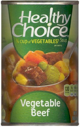 (image for) HEALTHY CHOICE VEGETABLE BEEF SOUP