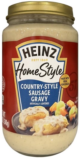 (image for) HEINZ HOME STYLE COUNTRY-STYLE SAUSAGE GRAVY