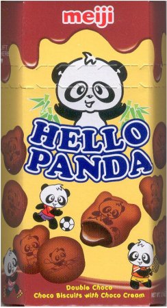 (image for) HELLO PANDA CHOCO BISCUITS WITH CREAMY CHOCOLATE FILLING