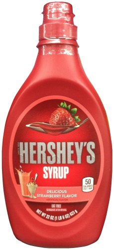 (image for) HERSHEY'S STRAWBERRY FLAVOR SYRUP