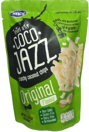 (image for) HESCO COCO JAZZ CRUNCHY COCONUT CHIPS ORIGINAL