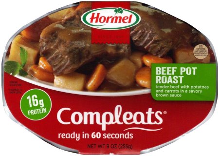 (image for) HORMEL COMPLEATS BEEF POT ROAST