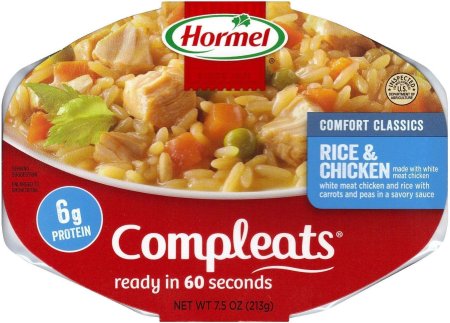 (image for) HORMEL COMPLEATS RICE & CHICKEN