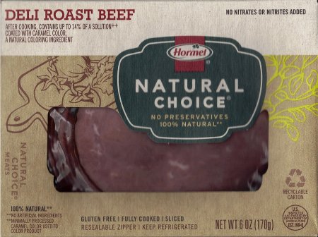 (image for) HORMEL NATURAL CHOICE DELI ROAST BEEF