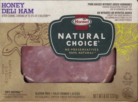 (image for) HORMEL NATURAL CHOICE HONEY DELI HAM