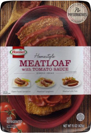 (image for) HORMEL HOMESTYLE MEATLOAF WITH TOMATO SAUCE