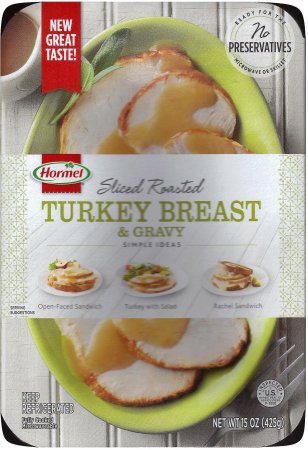 (image for) HORMEL SLICED ROASTED TURKEY BREAST & GRAVY